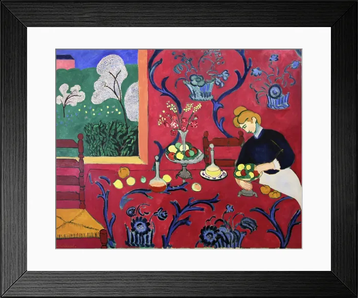 Framed Print : Harmony in Red (The Red Room), 1908. Creator: Henri Matisse. Harmony in Red (The Red Room), 1908. Creator: Henri Matisse Framed Print : Harmony in Red (The Red Room), 1908. Creator: Henri Matisse. Harmony in Red (The Red Room), 1908. Creator: Henri Matisse