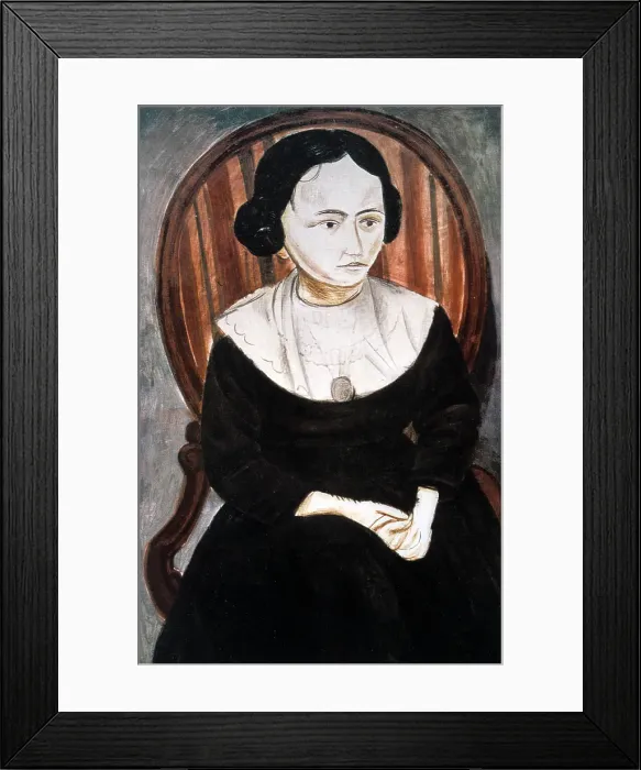 Framed Print : Girl in Black, 1913. Creator: Andre Derain. Girl in Black, 1913. Creator: Andre Derain Framed Print : Girl in Black, 1913. Creator: Andre Derain. Girl in Black, 1913. Creator: Andre Derain