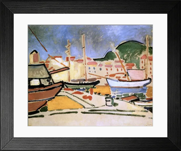 Framed Print : Port, 1905. Creator: Andre Derain. Port, 1905. Creator: Andre Derain Framed Print : Port, 1905. Creator: Andre Derain. Port, 1905. Creator: Andre Derain