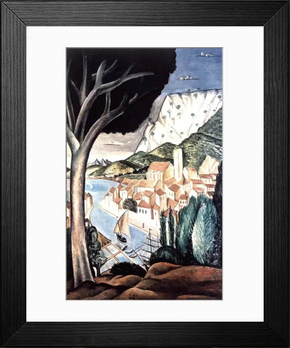 Framed Print : Martigues (Harbour in Provence), 1913. Creator: Andre Derain. Martigues (Harbour in Provence), 1913. Creator: Andre Derain Framed Print : Martigues (Harbour in Provence), 1913. Creator: Andre Derain. Martigues (Harbour in Provence), 1913. Creator: Andre Derain