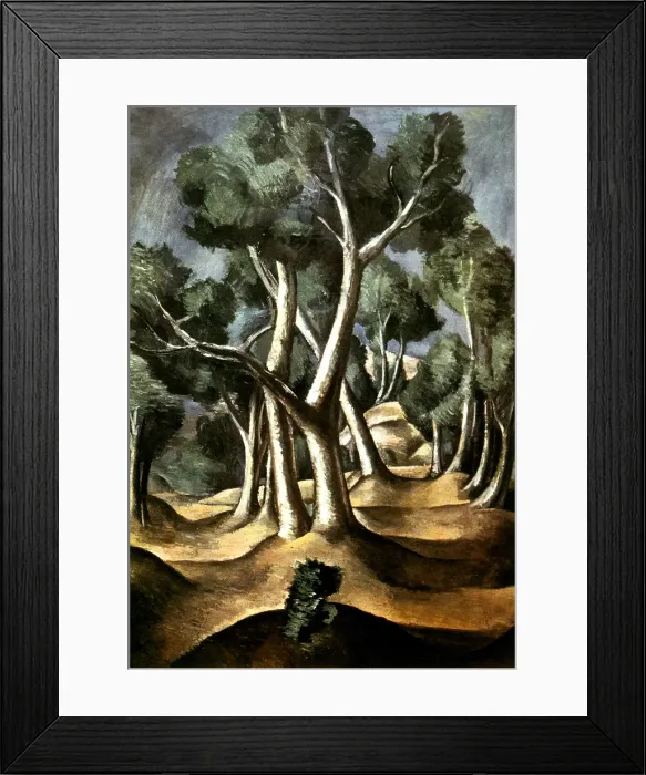 Framed Print : The Grove, 1912. Creator: Andre Derain. The Grove, 1912. Creator: Andre Derain Framed Print : The Grove, 1912. Creator: Andre Derain. The Grove, 1912. Creator: Andre Derain