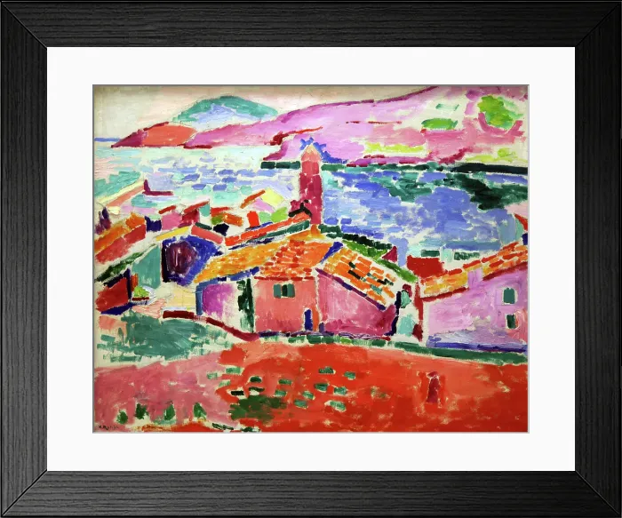 Framed Print : View of Collioure, c1905. Creator: Henri Matisse. View of Collioure, c1905. Creator: Henri Matisse Framed Print : View of Collioure, c1905. Creator: Henri Matisse. View of Collioure, c1905. Creator: Henri Matisse
