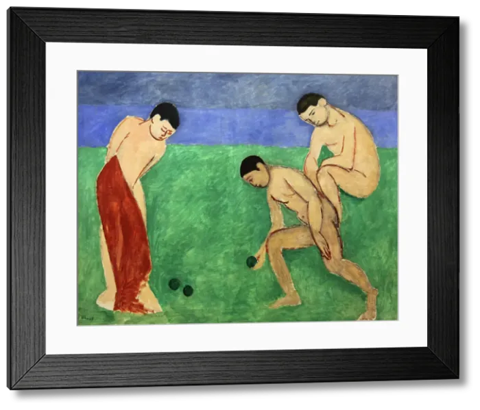 Framed Print : Game of Bowls, 1908. Creator: Henri Matisse. Game of Bowls, 1908. Creator: Henri Matisse Framed Print : Game of Bowls, 1908. Creator: Henri Matisse. Game of Bowls, 1908. Creator: Henri Matisse