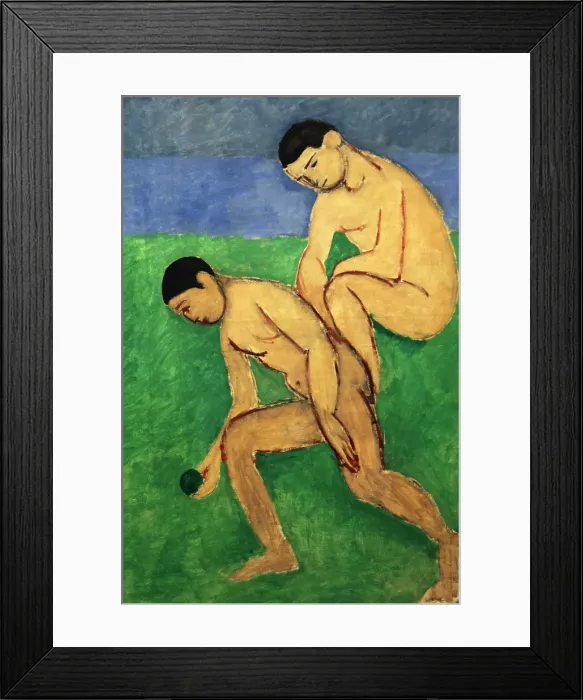 Framed Print : Game of Bowls, 1908. Creator: Henri Matisse. Game of Bowls, 1908. Creator: Henri Matisse Framed Print : Game of Bowls, 1908. Creator: Henri Matisse. Game of Bowls, 1908. Creator: Henri Matisse