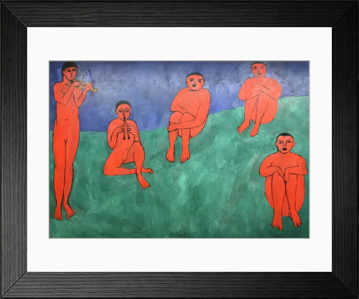Framed Print : Music, 1910. Creator: Henri Matisse. Music, 1910. Creator: Henri Matisse Framed Print : Music, 1910. Creator: Henri Matisse. Music, 1910. Creator: Henri Matisse