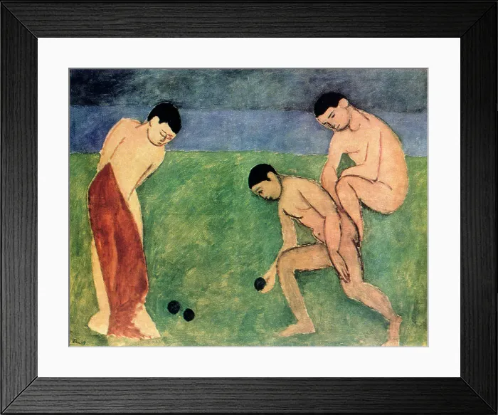 Framed Print : A Game of Bowls, 1908. Creator: Henri Matisse. A Game of Bowls, 1908. Creator: Henri Matisse Framed Print : A Game of Bowls, 1908. Creator: Henri Matisse. A Game of Bowls, 1908. Creator: Henri Matisse