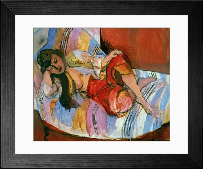 Framed Print : Odalisque, 1923. Creator: Henri Matisse. Odalisque, 1923. Creator: Henri Matisse