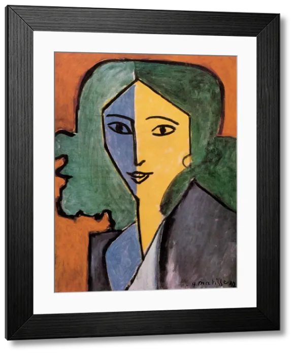 Framed Print : Portrait of Lydia Delectorskaya, the Artist's Secretary, 1947. Creator: Henri Matisse. Portrait of Lydia Delectorskaya, the Artist's Secretary, 1947. Creator: Henri Matisse Framed Print : Portrait of Lydia Delectorskaya, the Artist's Secretary, 1947. Creator: Henri Matisse. Portrait of Lydia Delectorskaya, the Artist's Secretary, 1947. Creator: Henri Matisse