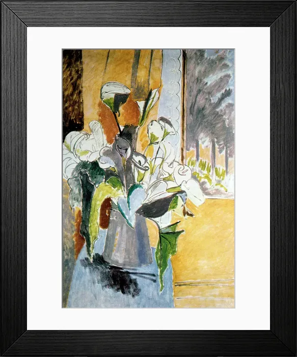 Framed Print : Bouquet of Flowers on a Veranda, 1912-1913. Creator: Henri Matisse. Bouquet of Flowers on a Veranda, 1912-1913. Creator: Henri Matisse Framed Print : Bouquet of Flowers on a Veranda, 1912-1913. Creator: Henri Matisse. Bouquet of Flowers on a Veranda, 1912-1913. Creator: Henri Matisse
