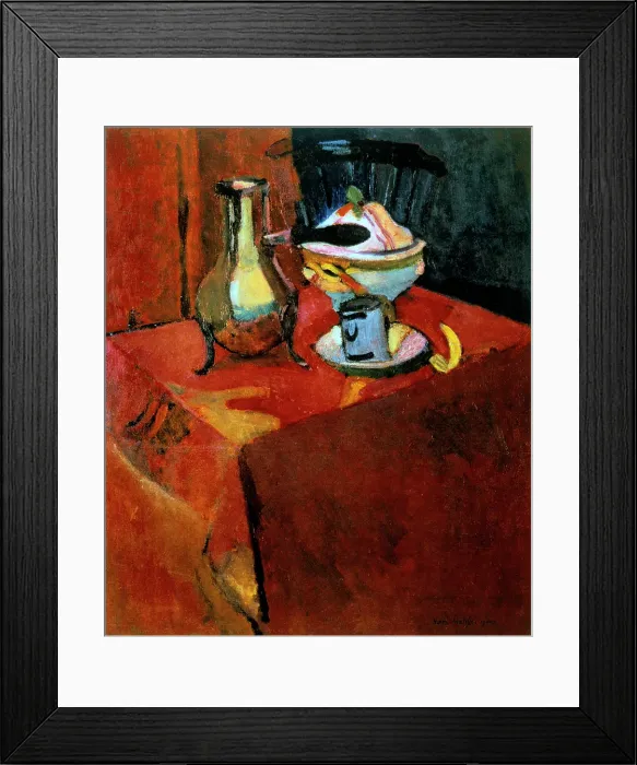 Framed Print : Crockery on a Table, 1900. Creator: Henri Matisse. Crockery on a Table, 1900. Creator: Henri Matisse Framed Print : Crockery on a Table, 1900. Creator: Henri Matisse. Crockery on a Table, 1900. Creator: Henri Matisse