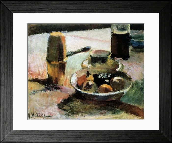 Framed Print : Fruit and Coffeepot, c1898. Creator: Henri Matisse. Fruit and Coffeepot, c1898. Creator: Henri Matisse Framed Print : Fruit and Coffeepot, c1898. Creator: Henri Matisse. Fruit and Coffeepot, c1898. Creator: Henri Matisse