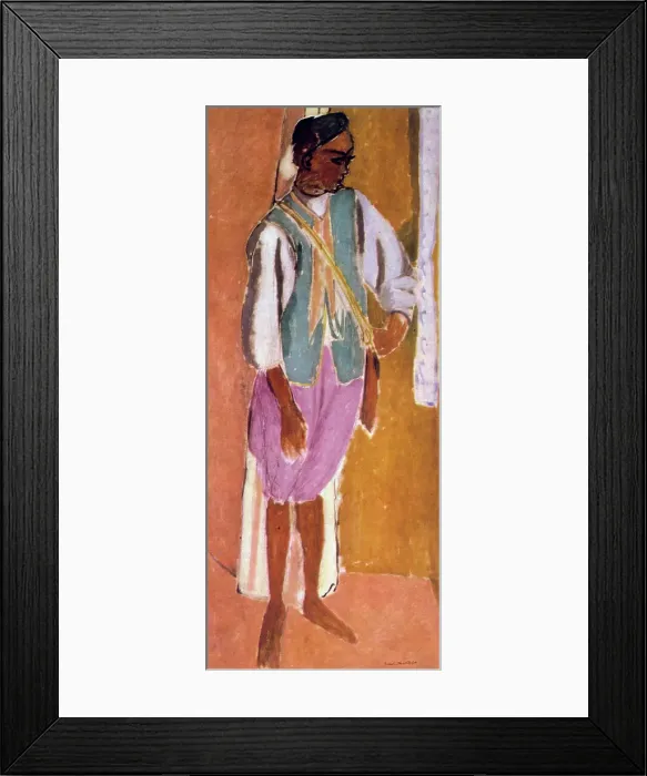 Framed Print : The Moroccan Amido, 1912. Creator: Henri Matisse. The Moroccan Amido, 1912. Creator: Henri Matisse Framed Print : The Moroccan Amido, 1912. Creator: Henri Matisse. The Moroccan Amido, 1912. Creator: Henri Matisse