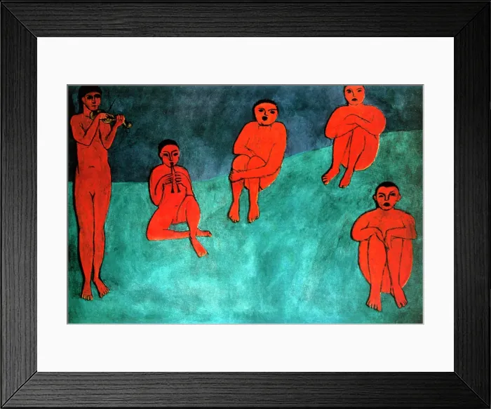 Framed Print : Music, 1910. Creator: Henri Matisse. Music, 1910. Creator: Henri Matisse Framed Print : Music, 1910. Creator: Henri Matisse. Music, 1910. Creator: Henri Matisse