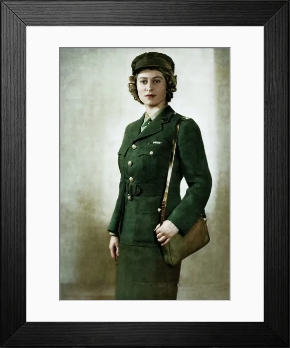 Framed Print : Second Subaltern in A.T.S. - 1945, 1947. Creator: Unknown. Second Subaltern in A.T.S. - 1945, 1947. Creator: Unknown Framed Print : Second Subaltern in A.T.S. - 1945, 1947. Creator: Unknown. Second Subaltern in A.T.S. - 1945, 1947. Creator: Unknown