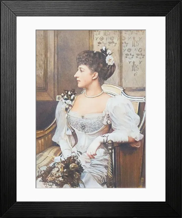 Framed Print : S.A.R. la Princesse Maud de Galles, c1900. Creator: Paul Dujardin. S.A.R. la Princesse Maud de Galles, c1900. Creator: Paul Dujardin Framed Print : S.A.R. la Princesse Maud de Galles, c1900. Creator: Paul Dujardin. S.A.R. la Princesse Maud de Galles, c1900. Creator: Paul Dujardin