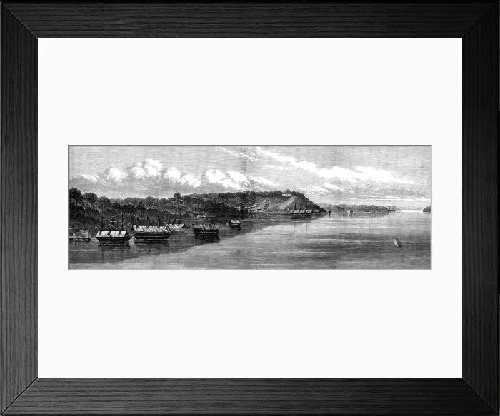 Framed Print : Old Calabar, west coast of Africa, 1873. Creator: Unknown Framed Print : Old Calabar, west coast of Africa, 1873. Creator: Unknown