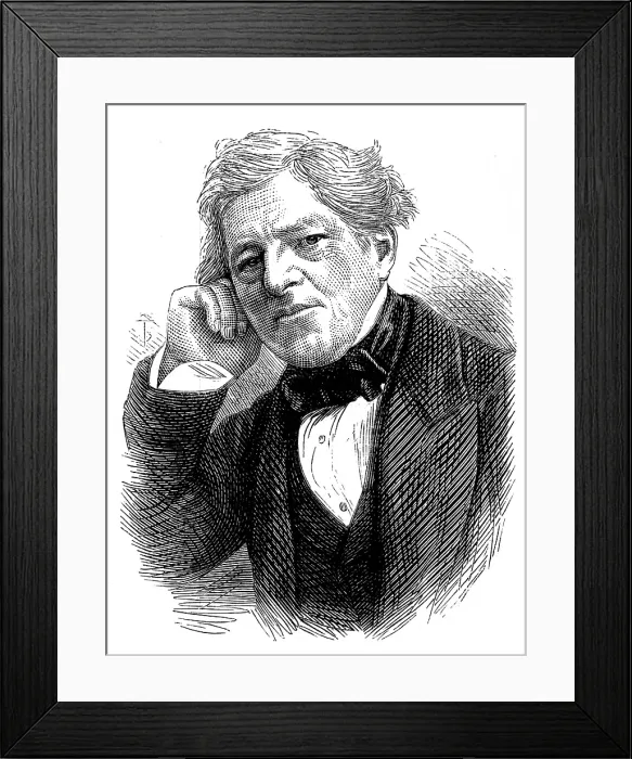Framed Print : The late Mr. E. T. Parris, 1873. Creator: Unknown Framed Print : The late Mr. E. T. Parris, 1873. Creator: Unknown
