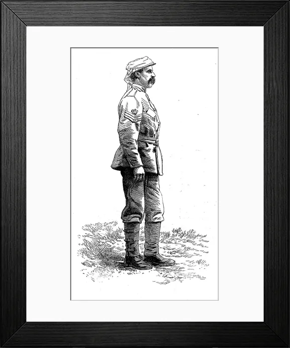 Framed Print : The Ashantee War: uniform for the soldiers of the expedition, 1873. Creator: Unknown Framed Print : The Ashantee War: uniform for the soldiers of the expedition, 1873. Creator: Unknown