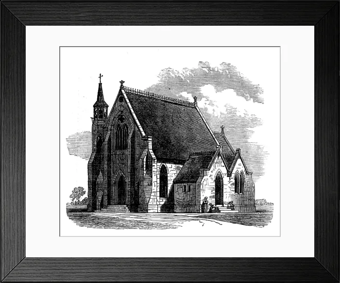 Framed Print : All Saints Church, Coimbatore, India, 1873. Creator: Unknown. All Saints Church, Coimbatore, India, 1873. Creator: Unknown Framed Print : All Saints Church, Coimbatore, India, 1873. Creator: Unknown. All Saints Church, Coimbatore, India, 1873. Creator: Unknown
