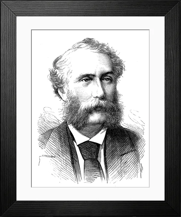 Framed Print : Colonel Harley, C. B. Administrator of the Gold Coast, 1873. Creator: Unknown Framed Print : Colonel Harley, C. B. Administrator of the Gold Coast, 1873. Creator: Unknown