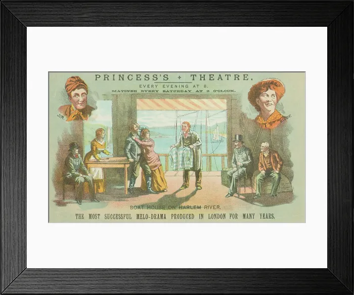 Framed Print : Shadows of a Great City at the Princess's Theatre, 1887. Creator: Unknown. Shadows of a Great City at the Princess's Theatre, 1887. Creator: Unknown Framed Print : Shadows of a Great City at the Princess's Theatre, 1887. Creator: Unknown. Shadows of a Great City at the Princess's Theatre, 1887. Creator: Unknown