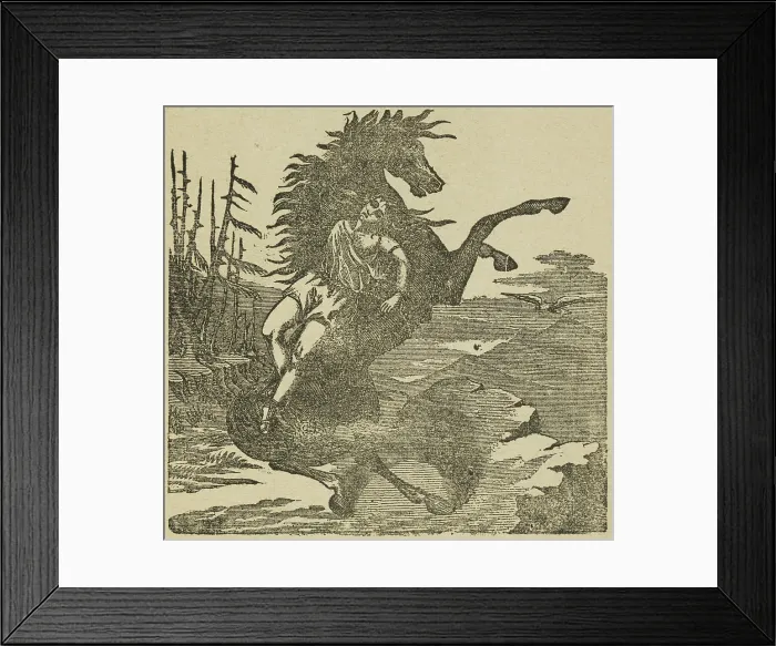 Framed Print : Maude Forrester as Mazeppa at Astley's Theatre, 1882. Creator: Unknown. Maude Forrester as Mazeppa at Astley's Theatre, 1882. Creator: Unknown Framed Print : Maude Forrester as Mazeppa at Astley's Theatre, 1882. Creator: Unknown. Maude Forrester as Mazeppa at Astley's Theatre, 1882. Creator: Unknown