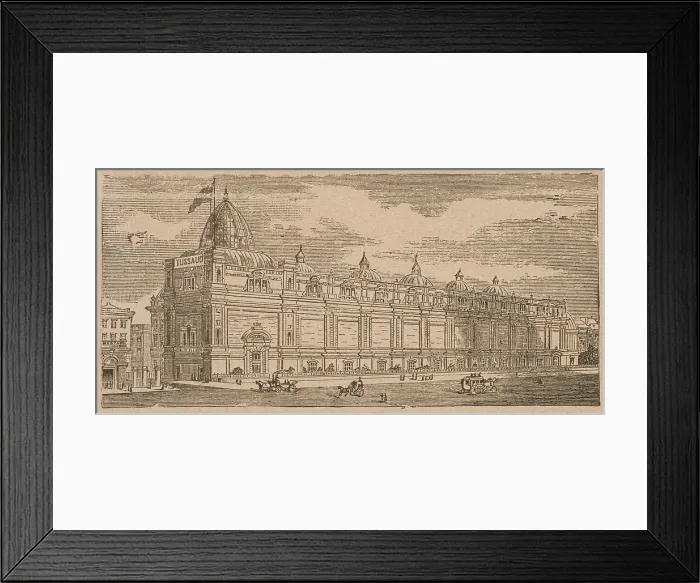 Framed Print : Madame Tussaud's, late 19th century. Creator: Unknown. Madame Tussaud's, late 19th century. Creator: Unknown Framed Print : Madame Tussaud's, late 19th century. Creator: Unknown. Madame Tussaud's, late 19th century. Creator: Unknown