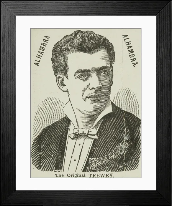 Framed Print : The Original Trewey, 1885. Creator: Unknown Framed Print : The Original Trewey, 1885. Creator: Unknown