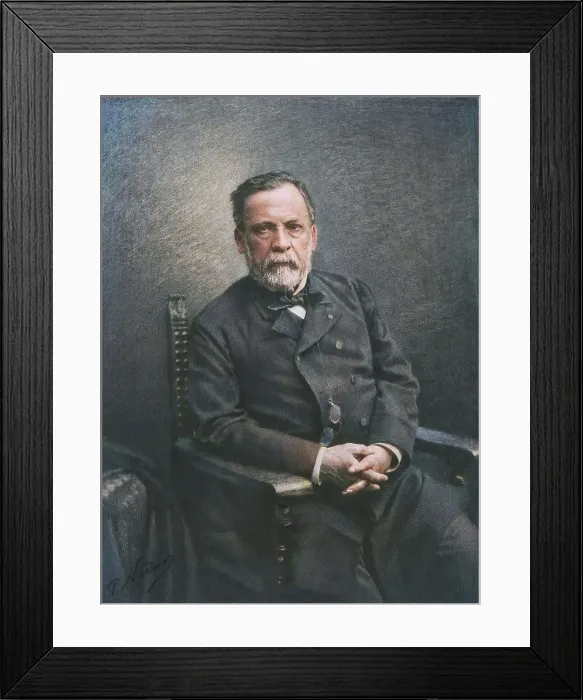 Framed Print : Louis Pasteur, negative 1886; print 1886-1900. Creator: Paul Nadar Framed Print : Louis Pasteur, negative 1886; print 1886-1900. Creator: Paul Nadar
