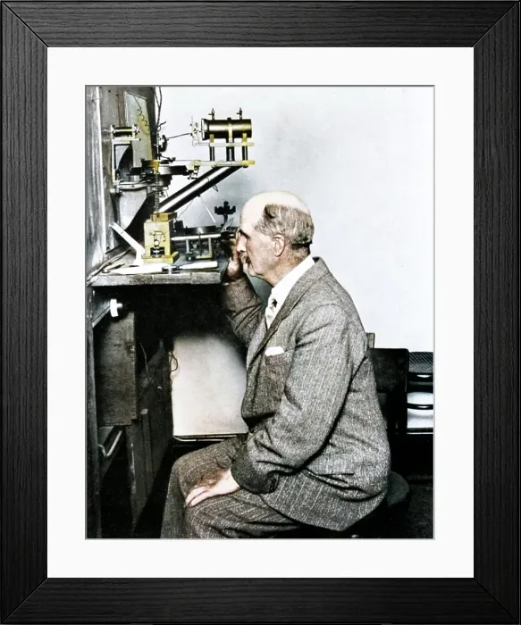 Framed Print : William Henry Bragg, English physicist, early 20th century. Creator: Unknown Framed Print : William Henry Bragg, English physicist, early 20th century. Creator: Unknown