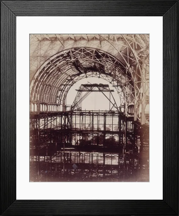 Framed Print : South Transept looking towards Penge, Crystal Palace, Sydenham, 1852-1854 Framed Print : South Transept looking towards Penge, Crystal Palace, Sydenham, 1852-1854