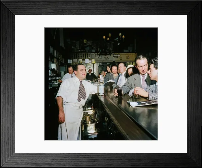 Framed Print : Charlie's Tavern, New York, N.Y. 1946. Creator: William Paul Gottlieb. Charlie's Tavern, New York, N.Y. 1946. Creator: William Paul Gottlieb Framed Print : Charlie's Tavern, New York, N.Y. 1946. Creator: William Paul Gottlieb. Charlie's Tavern, New York, N.Y. 1946. Creator: William Paul Gottlieb