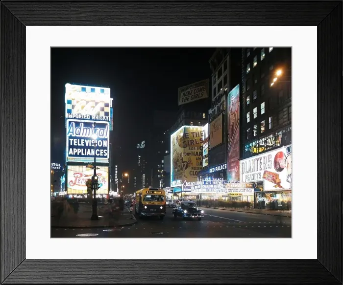 Framed Print : New York City views, 1953. Creator: Gottscho-Schleisner, Inc Framed Print : New York City views, 1953. Creator: Gottscho-Schleisner, Inc