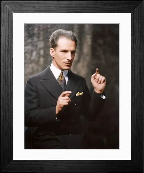 Framed Print : Theremin, Mr. portrait photograph, 1928 May 3. Creator: Arnold Genthe Framed Print : Theremin, Mr. portrait photograph, 1928 May 3. Creator: Arnold Genthe