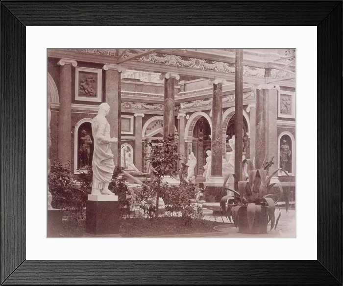 Framed Print : Exterior of the Italian Court, Crystal Palace, Sydenham, 1852-1854 Framed Print : Exterior of the Italian Court, Crystal Palace, Sydenham, 1852-1854