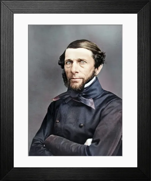 Framed Print : Portrait of John Ericsson (1803-1889), inventor, 1855-1865. Creator: Unknown Framed Print : Portrait of John Ericsson (1803-1889), inventor, 1855-1865. Creator: Unknown