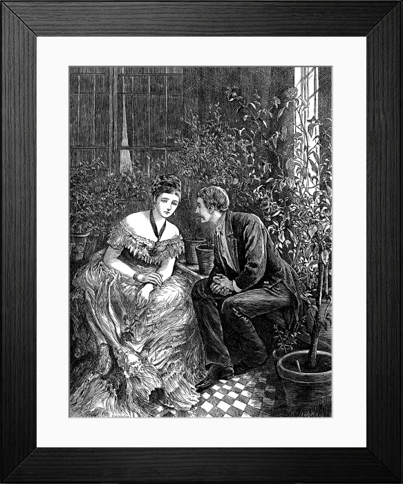 Framed Print : Hide and Seek, 1873. Creators: A. Hopkins, Joseph Swain Framed Print : Hide and Seek, 1873. Creators: A. Hopkins, Joseph Swain