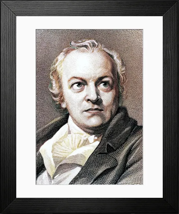 Framed Print : William Blake, English poet, painter, and printmaker, (1906). Creator: Unknown Framed Print : William Blake, English poet, painter, and printmaker, (1906). Creator: Unknown