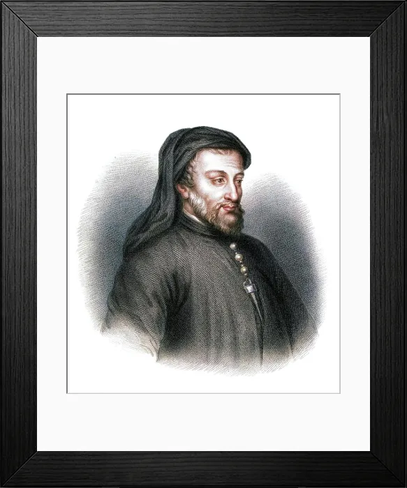 Framed Print : Geoffrey Chaucer, 14th century English author, poet, philosopher, bureaucrat, and diplomat. Creator:s Freeman Framed Print : Geoffrey Chaucer, 14th century English author, poet, philosopher, bureaucrat, and diplomat. Creator:s Freeman