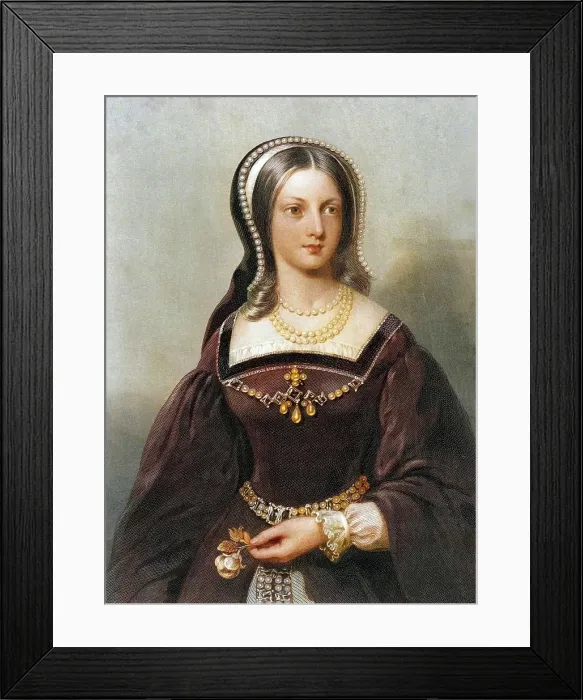 Framed Print : Lady Jane Grey, Queen of England. Creator: W Holl Framed Print : Lady Jane Grey, Queen of England. Creator: W Holl