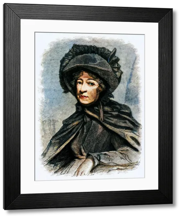 Framed Print : Mrs. Thrale, (c1878). Creator: Unknown. Mrs. Thrale, (c1878). Creator: Unknown Framed Print : Mrs. Thrale, (c1878). Creator: Unknown. Mrs. Thrale, (c1878). Creator: Unknown