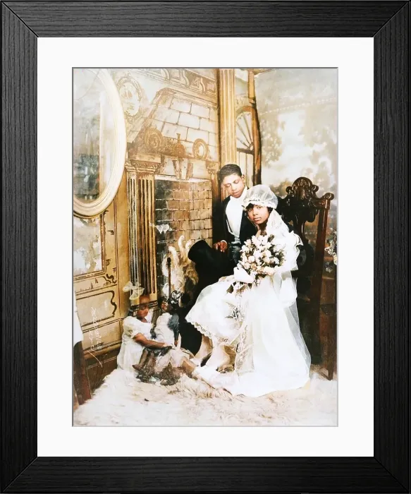 Framed Print : Wedding Day, Harlem, 1926, Printed 1974. Creator: James Van Der Zee Framed Print : Wedding Day, Harlem, 1926, Printed 1974. Creator: James Van Der Zee