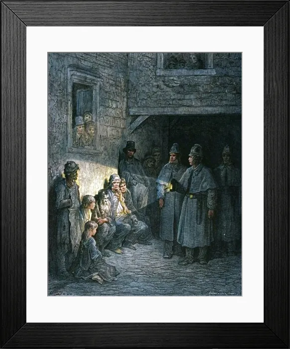 Framed Print : The Bull's-Eye, 1872. Creator: Gustave Dore. The Bull's-Eye, 1872. Creator: Gustave Dore Framed Print : The Bull's-Eye, 1872. Creator: Gustave Dore. The Bull's-Eye, 1872. Creator: Gustave Dore