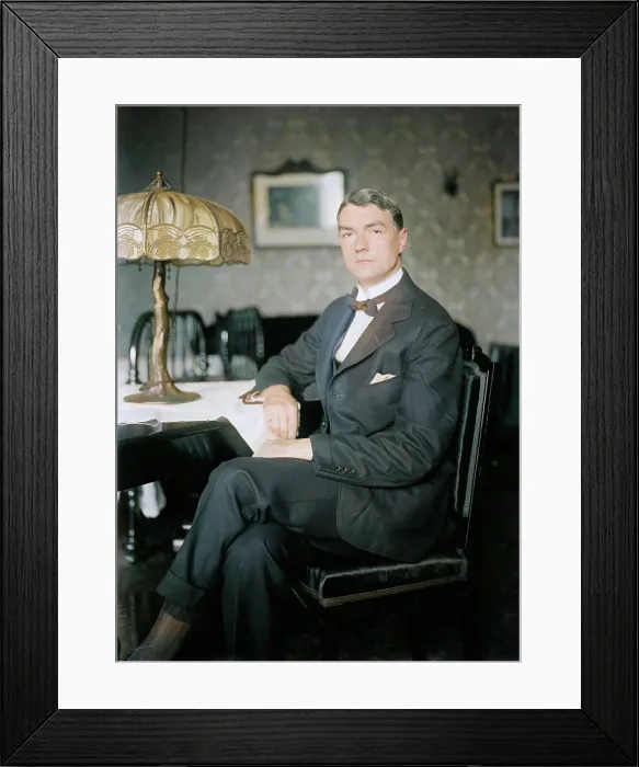 Framed Print : John Drinkwater, between c1915 and c1920. Creator: Bain News Service Framed Print : John Drinkwater, between c1915 and c1920. Creator: Bain News Service
