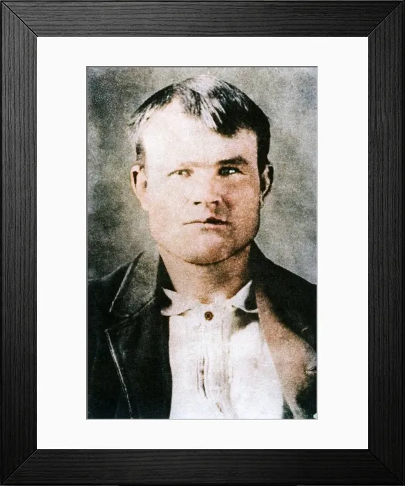 Framed Print : Butch Cassidy, American outlaw, 1894-1896 (1954). Creator: Unknown