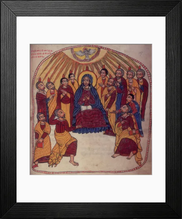 Framed Print : Pentecost, 1756? Creator: Unknown Framed Print : Pentecost, 1756? Creator: Unknown