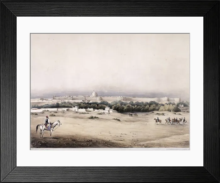 Framed Print : Hyderabad, India, 1811. Creator: Unknown Framed Print : Hyderabad, India, 1811. Creator: Unknown