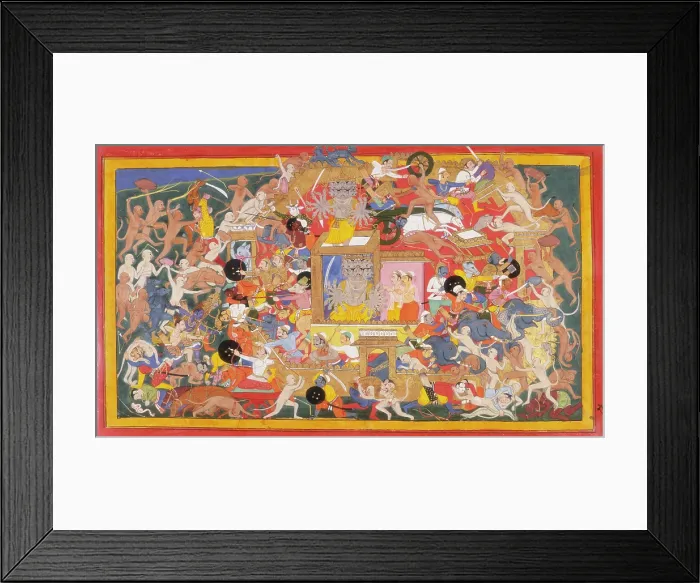 Framed Print : Ravana's golden palace. Creator: Unknown. Ravana's golden palace. Creator: Unknown Framed Print : Ravana's golden palace. Creator: Unknown. Ravana's golden palace. Creator: Unknown
