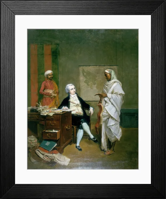Framed Print : John Mowbray, Calcutta Merchant, 1790. Creator: Thomas Hickey Framed Print : John Mowbray, Calcutta Merchant, 1790. Creator: Thomas Hickey