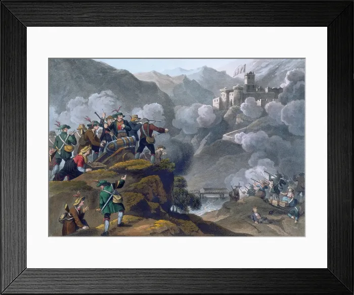 Framed Print : The Tyrolese Patriots, 1819. Creator: Matthew Dubourg Framed Print : The Tyrolese Patriots, 1819. Creator: Matthew Dubourg